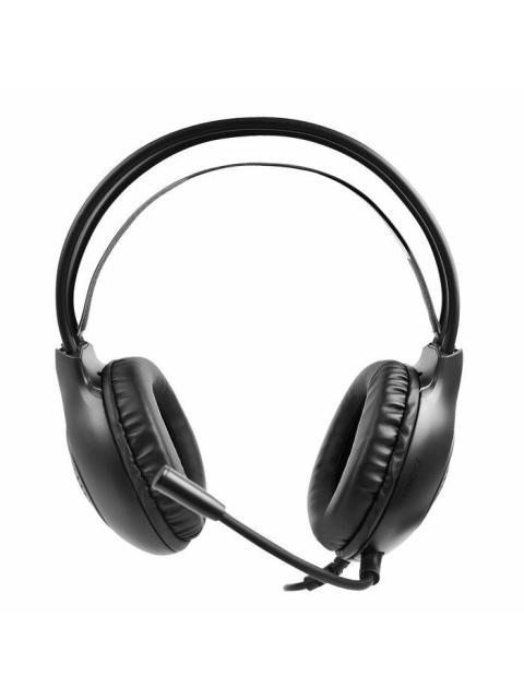 PERFECT CHOICE AUDIFONOS CON MICROFONO PC-112150 ALAMBRICO 1.8 METROS 3.5MM NEGRO