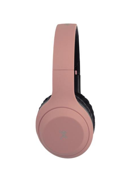 PERFECT CHOICE AUDIFONOS CON MICROFONO PC-116530 BLUETOOTH INALAMBRICO ROSA