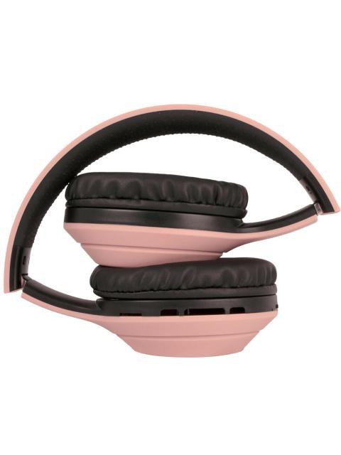PERFECT CHOICE AUDIFONOS CON MICROFONO PC-116530 BLUETOOTH INALAMBRICO ROSA