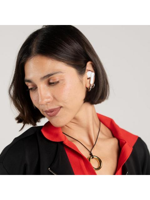 PERFECT CHOICE AUDIFONOS INTRAURICULARES CON MICROFONO INTUNE INALAMBRICO BLUETOOTH USB-C BEIGE