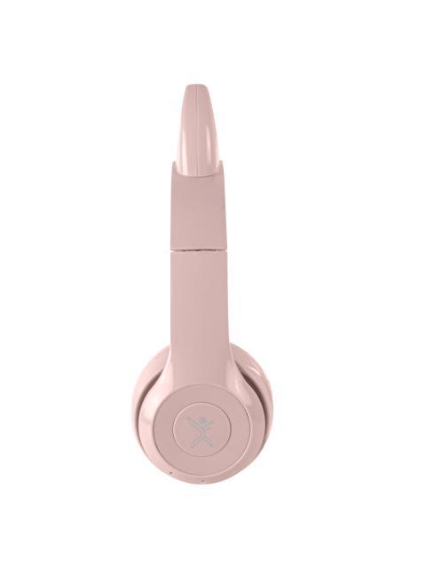 PERFECT CHOICE AUDIFONOS PARA NINOS CATTO BLUETOOTH ALAMBRICO-INALAMBRICO 3.5MM ROSA