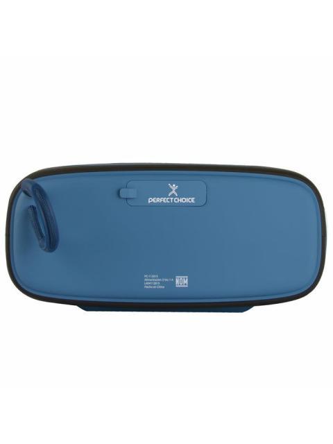 PERFECT CHOICE BOCINA PORTATIL OUTDOORS LITE BLUETOOTH INALAMBRICO 16W RMS USB-C NEGRO-AZUL - INCLUYE MICROFONO