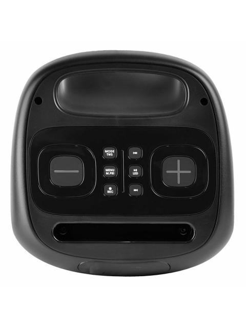 PERFECT CHOICE BOCINA PORTATIL SAPARK BLUETOOTH INALAMBRICO 30W RMS 1800W PMPO USB NEGRO
