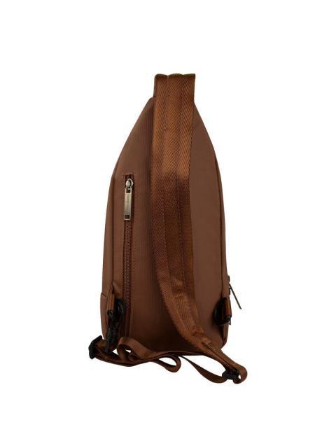 PERFECT CHOICE BOLSO CRUZADO DE POLIESTER PC-085027 19 X 13 X 28.8 CM AVELLANA