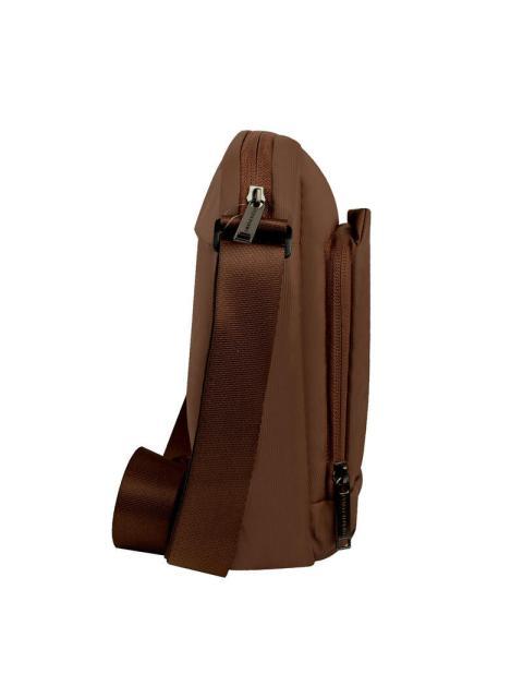 PERFECT CHOICE BOLSO CRUZADO DE POLIESTER PC-085034 21.5 X 9 X 24.5 CM AVELLANA