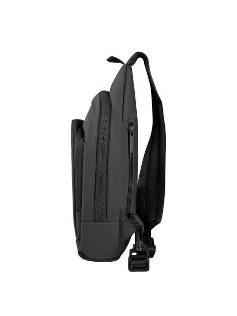 PERFECT CHOICE BOLSO CRUZADO DE POLIESTER PC-085041 19 X 13 X 28.8 CM NEGRO