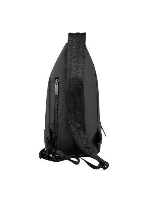 PERFECT CHOICE BOLSO CRUZADO DE POLIESTER PC-085041 19 X 13 X 28.8 CM NEGRO