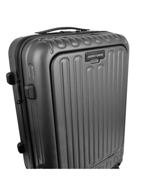 PERFECT CHOICE MALETA DE VIAJE RIGIDA AIRLY 21 CERRADURA GRIS