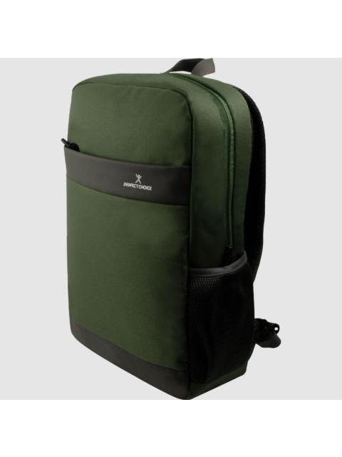 PERFECT CHOICE MOCHILA DE POLIESTER BOLD PARA LAPTOP 15.6 VERDE