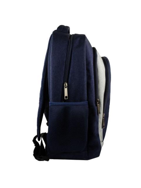 PERFECT CHOICE MOCHILA DE POLIESTER PC-084198 PARA LAPTOP 17 AZUL-GRIS