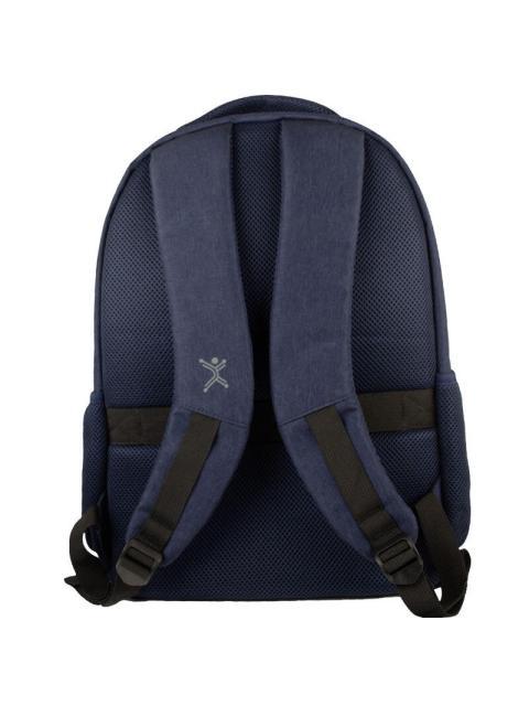 PERFECT CHOICE MOCHILA DE POLIESTER PC-084198 PARA LAPTOP 17 AZUL-GRIS