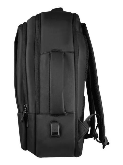 PERFECT CHOICE MOCHILA DE POLIESTER PC-084334 PARA LAPTOP 15.6 NEGRO
