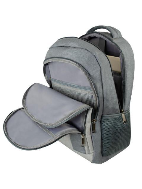 PERFECT CHOICE MOCHILA DE POLIESTER SHARP PARA LAPTOP 17 GRIS