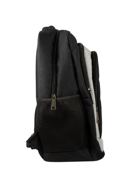 PERFECT CHOICE MOCHILA DE POLIESTER SHARP PARA LAPTOP 17 NEGRO-GRIS