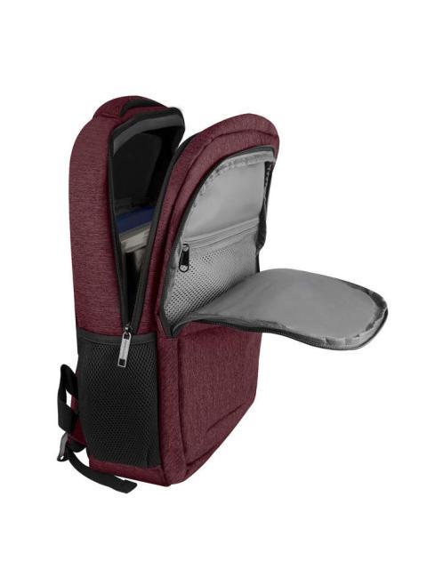 PERFECT CHOICE MOCHILA DE POLIESTER TROVA PARA LAPTOP 17 ROJO