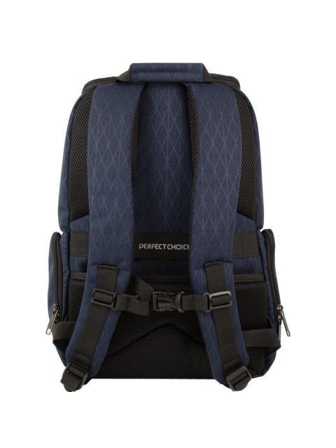 PERFECT CHOICE MOCHILA DE POLIESTER VILUX PARA LAPTOP 17 AZUL