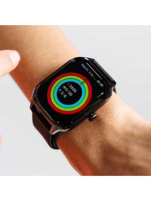 PERFECT CHOICE SMARTWATCH MINORO ANDROID-IOS NEGRO - RESISTENTE AL AGUA