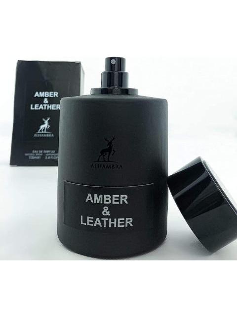 PERFUME AMBER & LEATHER MAISON ALHAMBRA UNISEX EDP 100ML