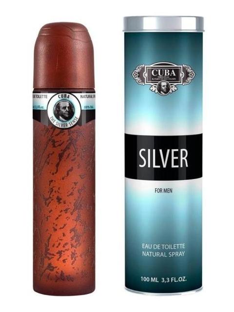 PERFUME CUBA SILVER MEN 100ML EDT