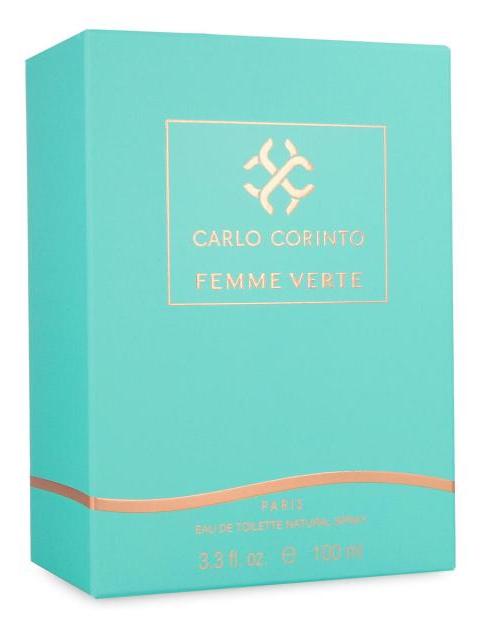PERFUME DAMA CARLO CORINTO FEMME VERTE 100 ML EDT