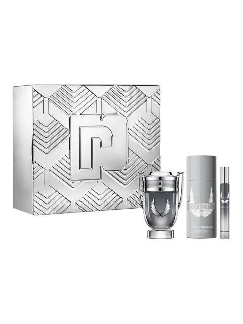 PERFUME HOMBRE PACO RABANNE INVICTUS PLATINUM EDP 100ML SET