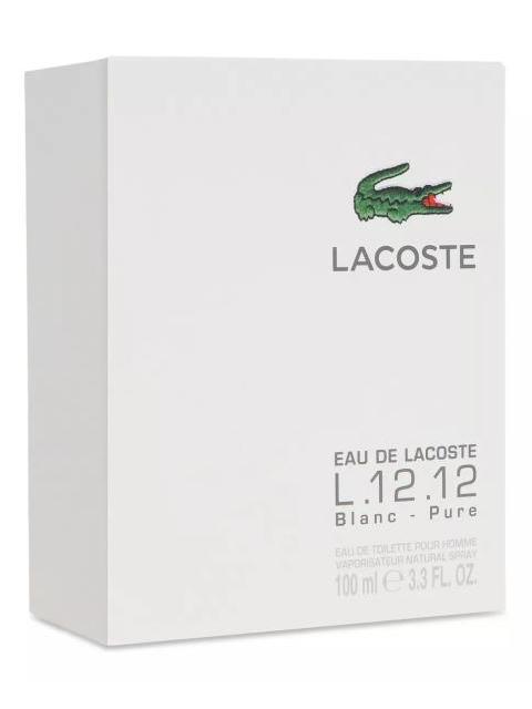 LACOSTE 12.12 BLANC EAU TOILETTE 100ML PARA HOMBRE