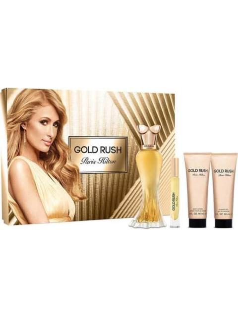 PERFUME SET PARIS HILTON GOLD RUSH TRANSPARENTE PARIS HILTON