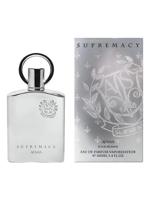 PERFUME SUPREMACY SILVER DE AFNAN 100 ML PARFUM PARA HOMBRE