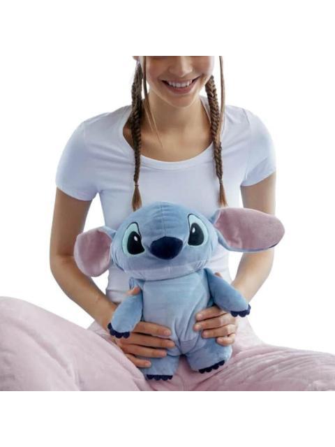 PERSONAJE DE PELUCHE CON BOLSA DE AGUA TERMICA AZUL STITCH