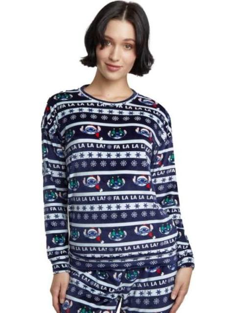 PIJAMA STITCH AZUL MARINO DISNEY
