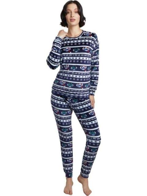 PIJAMA STITCH AZUL MARINO DISNEY