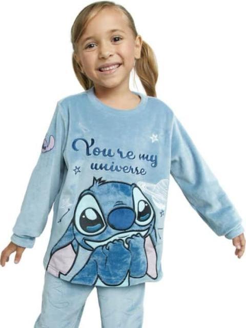 PIJAMA STITCH AZUL DISNEY