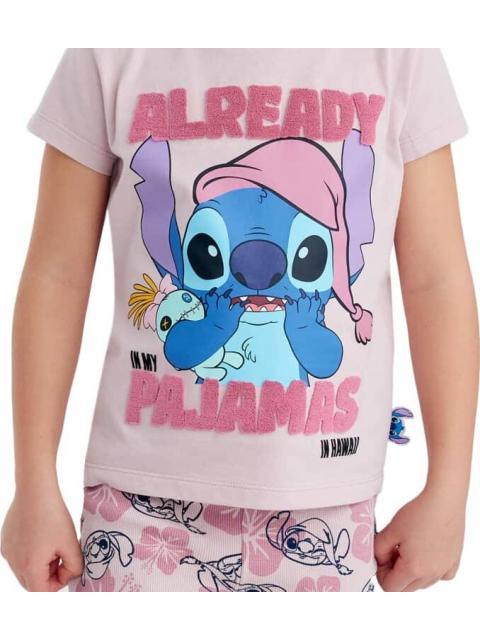 PIJAMA STITCH PALO DE ROSA DISNEY