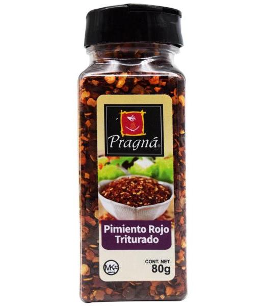 PIMIENTO ROJO TRITURADO 80 G PRAGNA