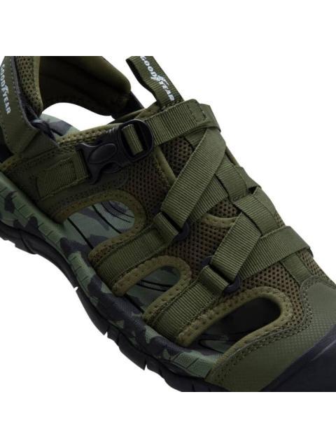 SANDALIA TODOTERRENO VERDE OLIVO GOODYEAR