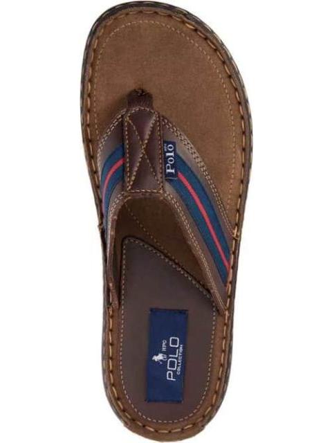 SANDALIA CASUAL PATA DE GALLO CAFE HPC POLO