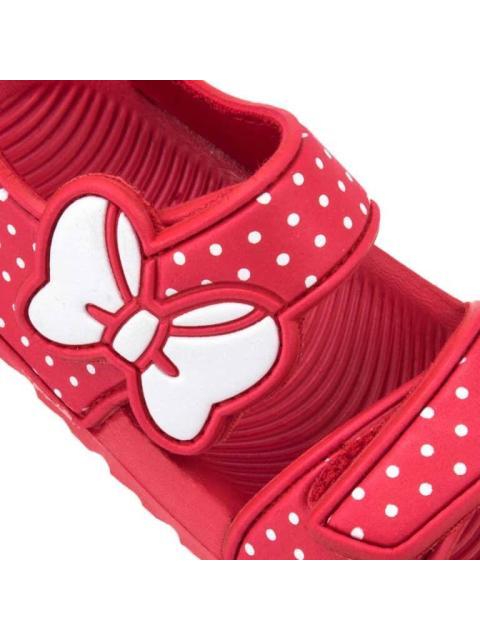 SANDALIA PLAYA MINNIE MOUSE ROJO HR