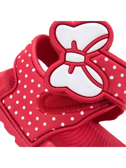 SANDALIA PLAYA MINNIE MOUSE ROJO HR