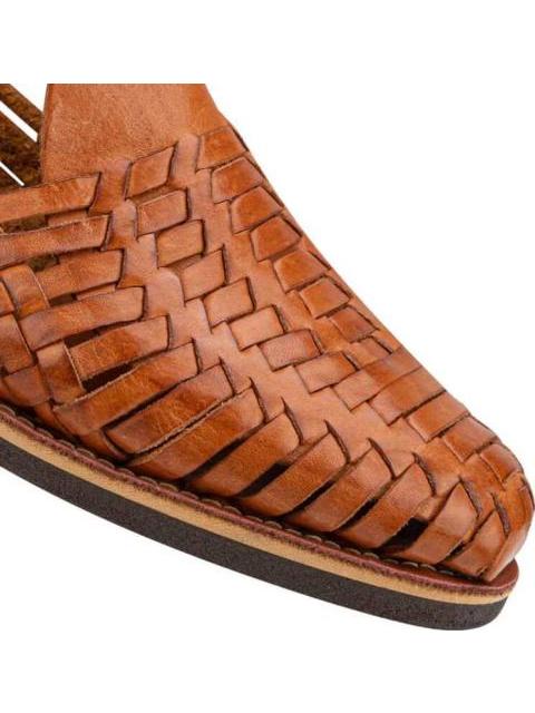 SANDALIA CASUAL HUARACHE ARTESANAL CAFE KAFE