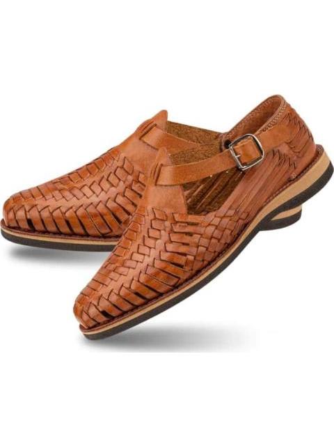 SANDALIA CASUAL HUARACHE ARTESANAL CAFE KAFE