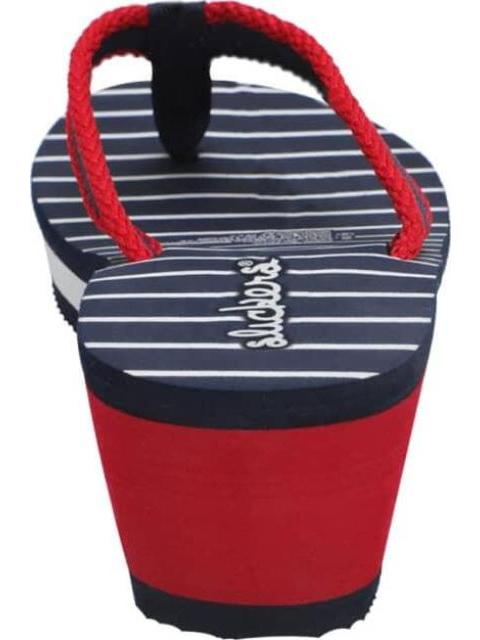 SANDALIA CON PLATAFORMA AZUL REY SLICKERS