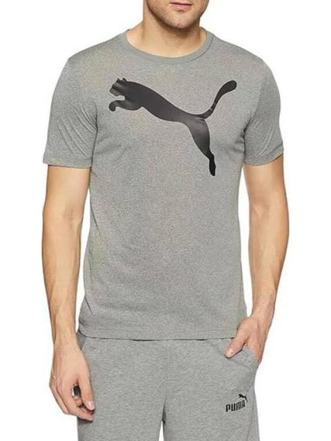 PLAYERA ACTIVE BIG LOGO TEE GRIS PUMA