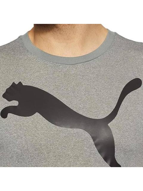 PLAYERA ACTIVE BIG LOGO TEE GRIS PUMA