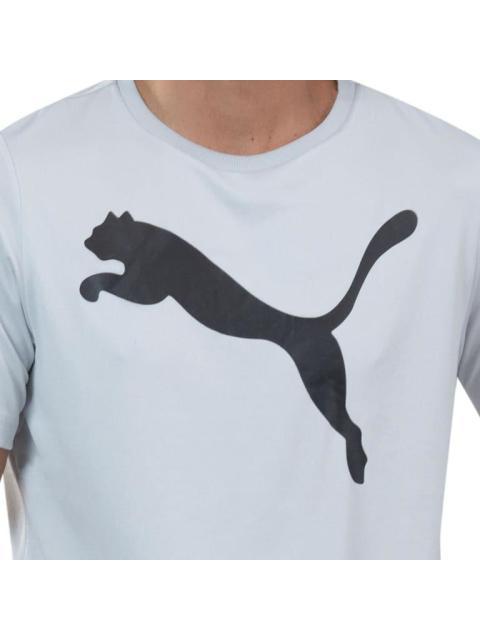 PLAYERA ACTIVE BIG LOGO TEE GRIS PUMA