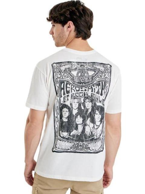 PLAYERA AEROSMITH BEIGE AEROSMITH
