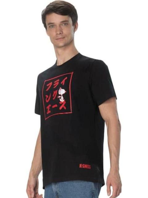 PLAYERA ALEX NEGRO K-SWISS