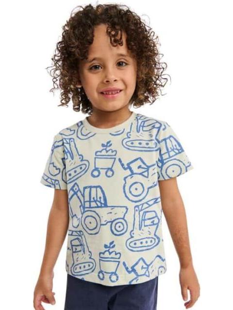 PLAYERA ALGODON AZUL MARINO NEXT CO