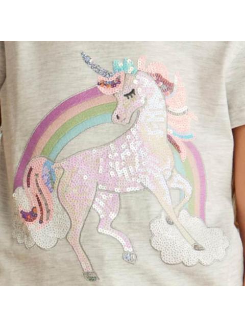 PLAYERA APLICACIONES AVENA HOLLY LAND KIDS
