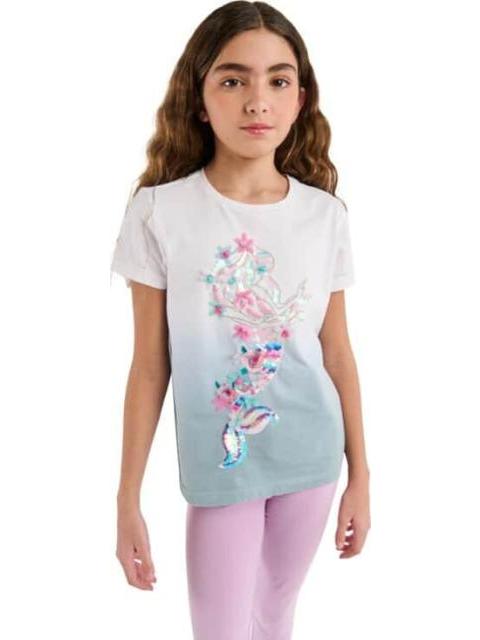 PLAYERA APLICACIONES BICOLOR HOLLY LAND KIDS