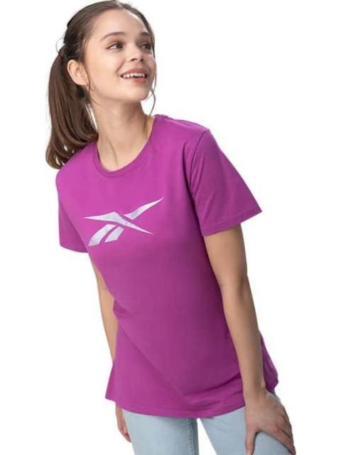 PLAYERA BASIC ATHLETE TEE MORADO REEBOK